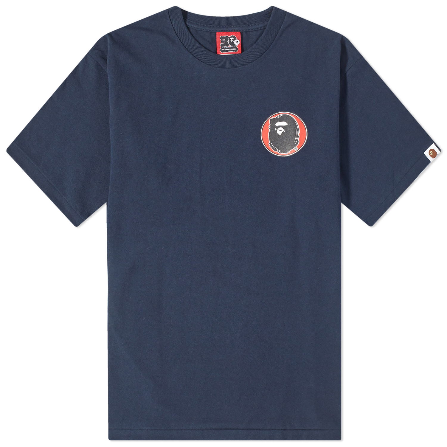 T-shirt BAPE 30th Anniversary T-Shirt Mørkeblå | 001TEJ701003F-NVY, 0