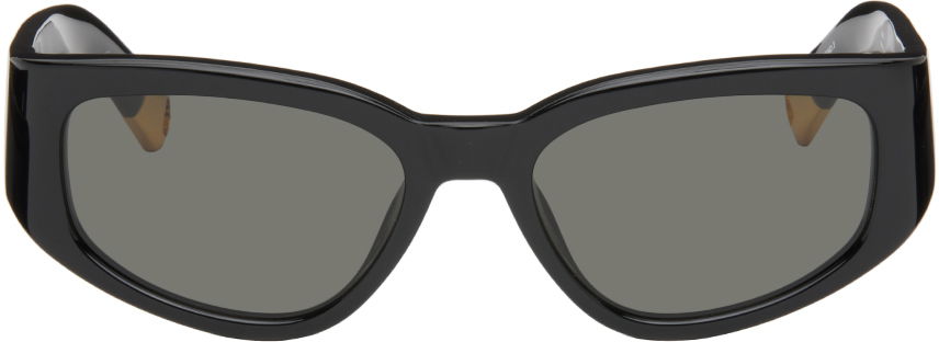 Solbriller Jacquemus 'Les Lunettes Gala' Sunglasses Sort | JAC5C1SUN, 0