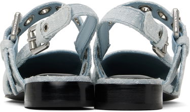 Tøj rag & bone Rag & Bone Moto Astra Slingback Slippers Blå | WFF25SF1013CO13, 1