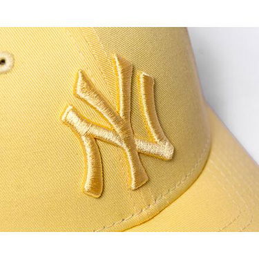 Kasket New Era 9FORTY MLB League Essential New York Yankees - Pastel Yellow Gul | 60503414, 5