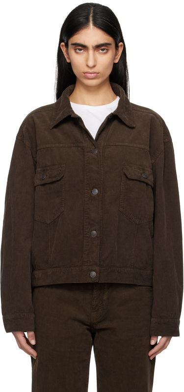 Jakke The Row The Row Ness Corduroy Jacket Brun | 7552-W3724, 0