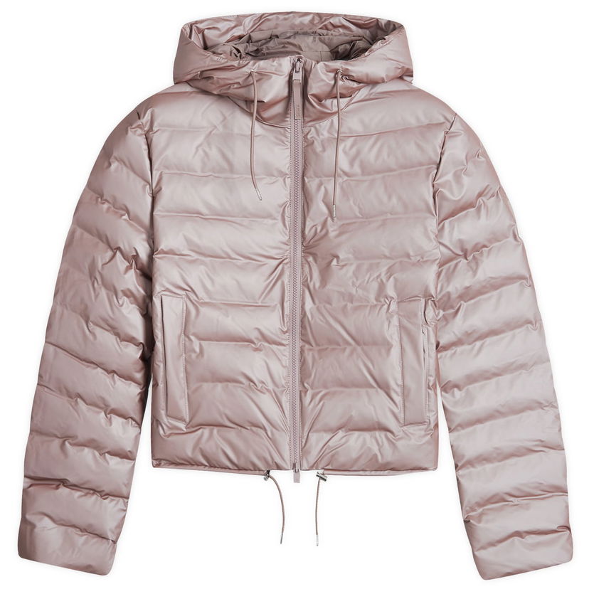 Puffer jakke Rains Lohja Short Puffer Jacket Grå | 15820-37
