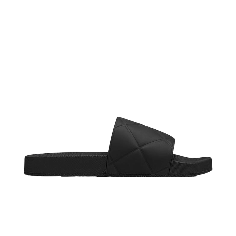 Sneakers og sko Bottega Veneta Quilted Slides Sort | 640050V00P01000