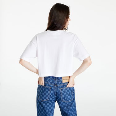 Crop top HUF Forever Crop Tee Hvid | WTS0048 WHITE, 4