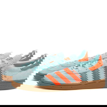 Sneakers og sko adidas Originals Adidas Handball Spezial Sneakers in Semi Flash Aqua/Impact Orange/Gum, Turkis | IH5374, 0