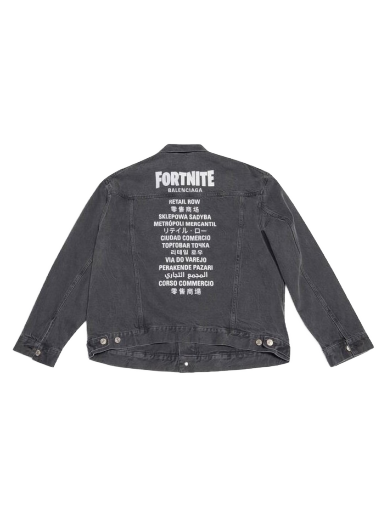 Jakke Balenciaga FORTNITE©2021 x Large Fit Jacket Grå | 684001TEW051055