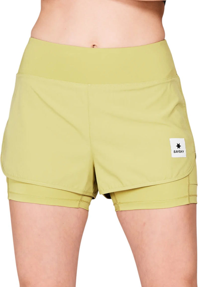Shorts Saysky Saysky 2 in 1 Pace 3" Shorts Grøn | nwrsh23c312
