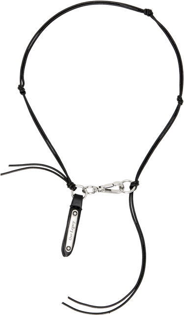 Halskæde OUR LEGACY Our Legacy Ladon Super Slim Leather Necklace Brun | A2258SFL, 1
