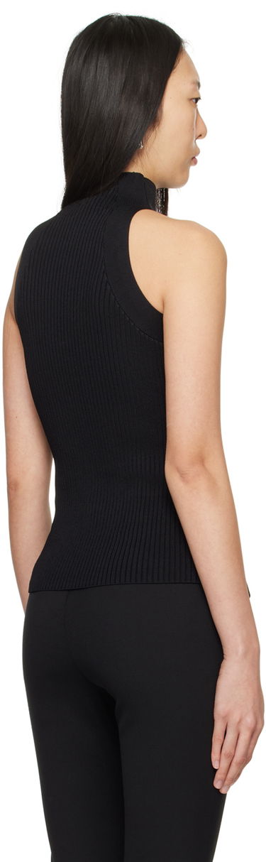 Tanktop Dion Lee Twist Detail Cutout Tank Top Sort | A7753P23, 2