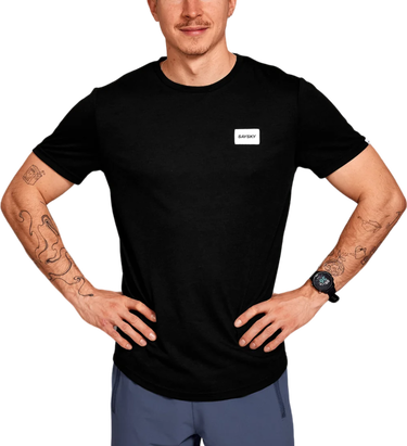 T-shirt Saysky Saysky Clean Motion T-Shirt Sort | xmrss51c901, 0