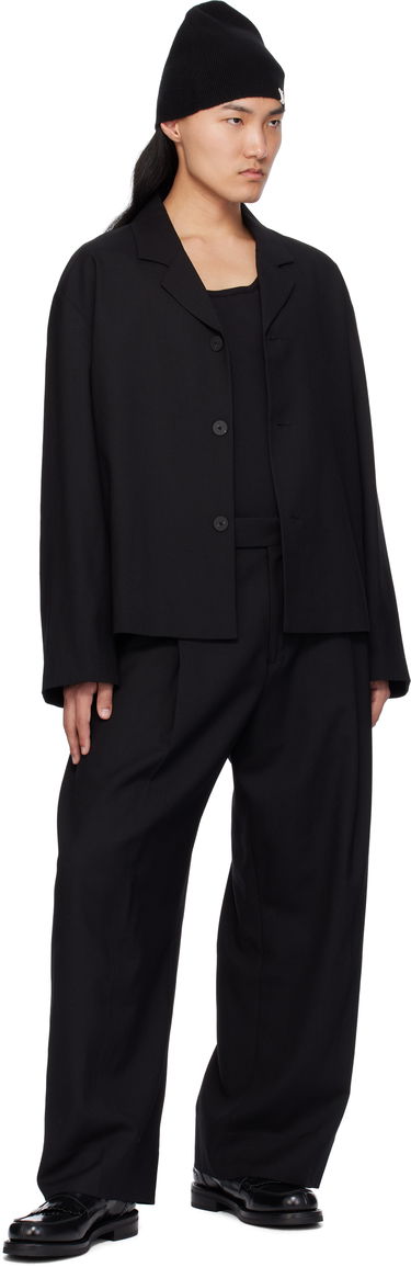 Bukser Studio Nicholson Studio Nicholson Pull Wool Trousers Sort | PULL SNM - 1278, 3