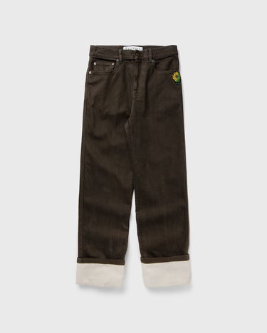 Jeans JW Anderson CONTRAST TURN UP JEANS Jeans Brun | DT0100-PG1673-958, 0