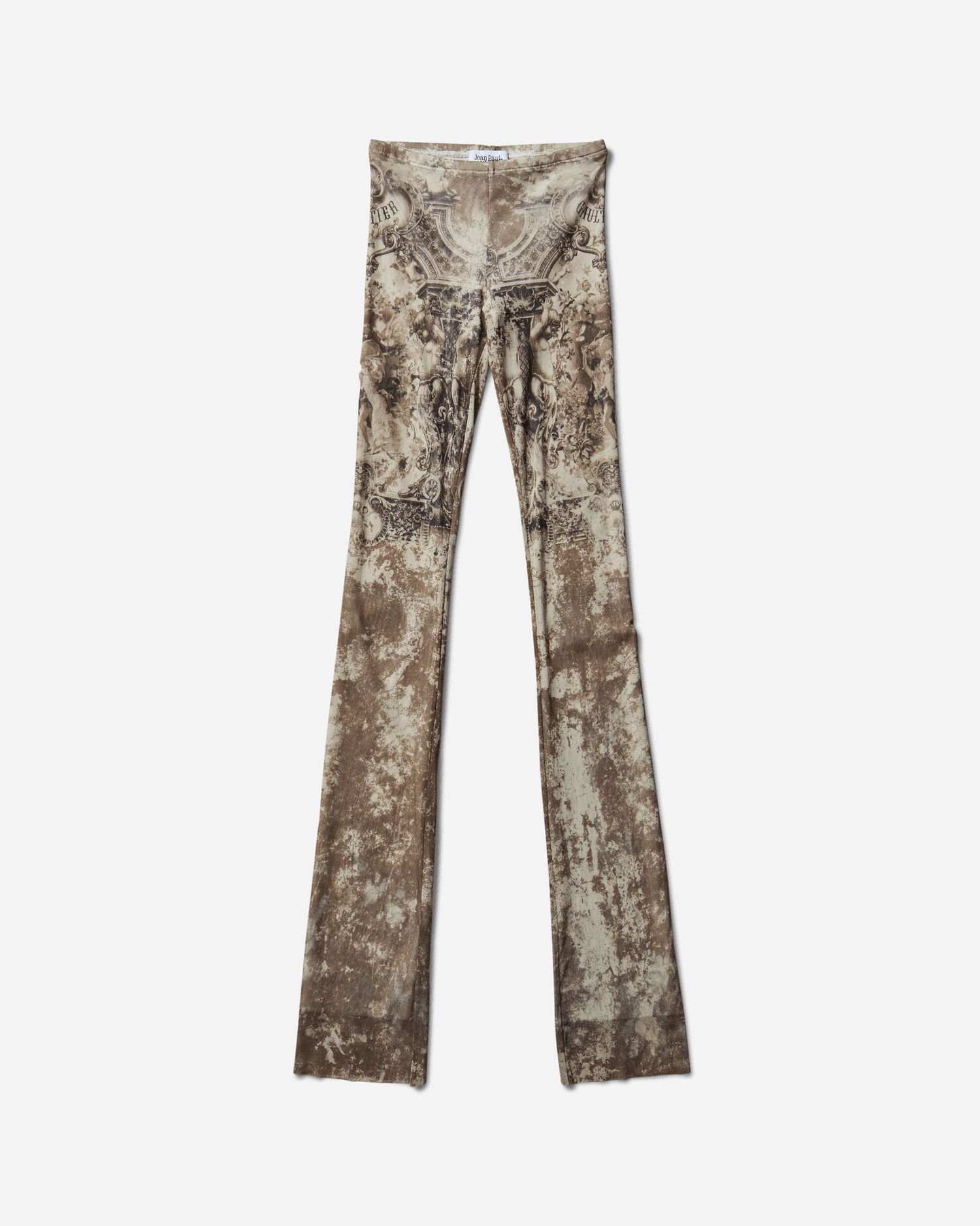 Bukser Jean Paul Gaultier Medaillon Flare Pants Brun | 2503WTR016M006 P6965, 1