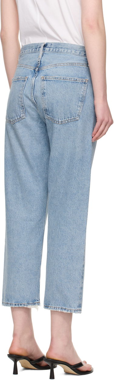 Jeans AGOLDE AGOLDE 90's Crop Mid Rise Straight Jeans Blå | A173H-1206, 2
