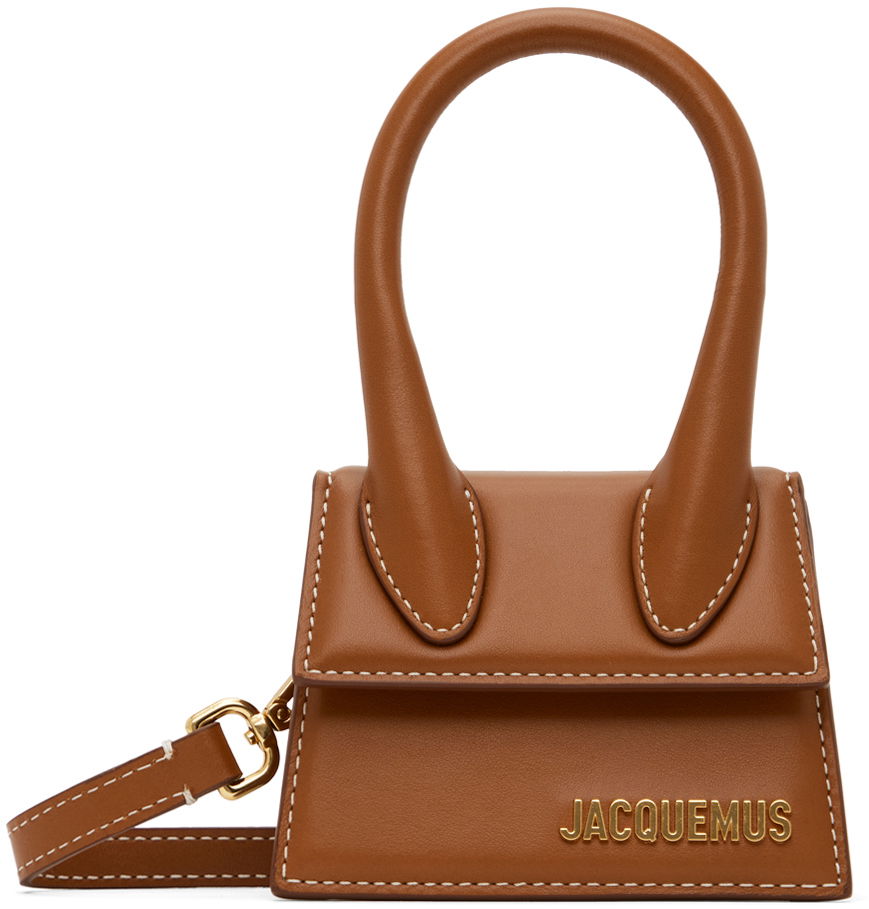 Skuldertaske Jacquemus Le Papier 'Le Chiquito' Bag Brun | 22H213BA001-3072, 0