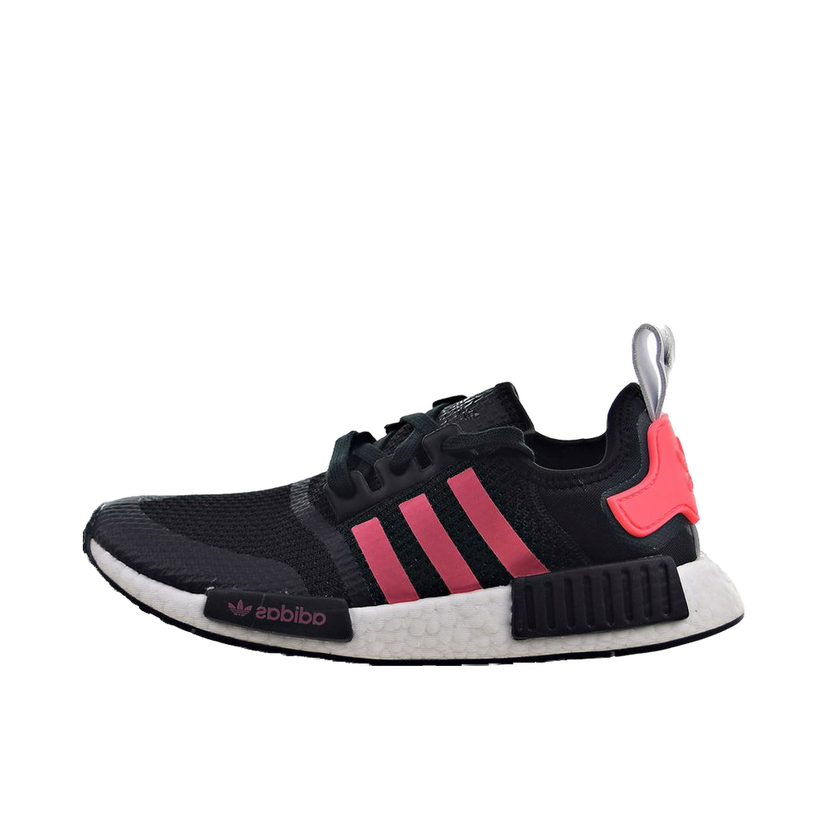 Sneakers og sko adidas Originals NMD R1 Black Signal Pink White Sort | FV9153