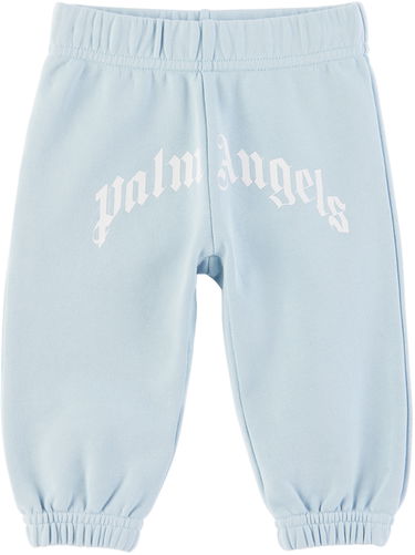 Joggingbukser Palm Angels Palm Angels Printed Lounge Pants Blå | PGXD002S24FLE0013801, 0