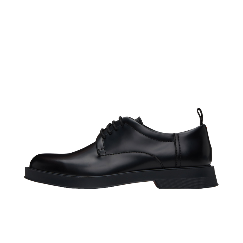 Sneakers og sko BOSS Hugo Brush-Off Leather Derbys Sort | 50541841