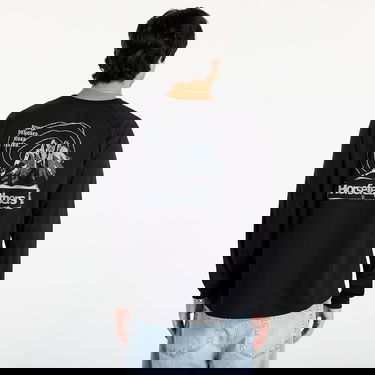 T-shirt Horsefeathers Long Sleeve T-Shirt Shank Sort | SM1395C, 4