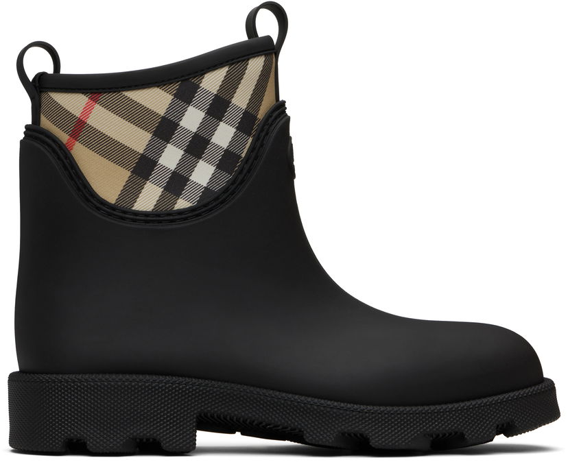 Sneakers og sko Burberry Burberry Marsh Stamp Low Boots Sort | 8111712