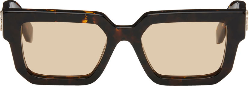 Solbriller Off-White Off-White Silverstone Square Sunglasses Brun | OERI146S25PLA0016062
