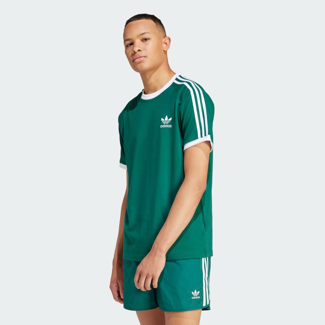 T-shirt adidas Originals Adicolor Classics 3-Stripes Tee Grøn | IM9387, 0
