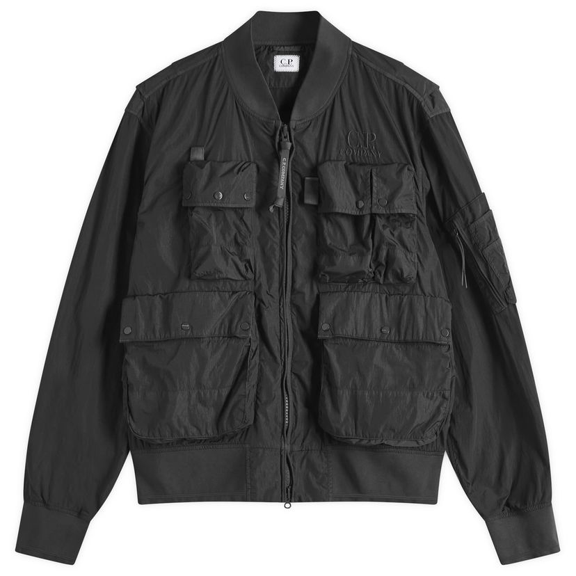 Bomberjakke C.P. Company C.P. Company Chrome-R Multipocket Bomber Jacket, Size Large Sort | 18CMOW010A-005904G-999