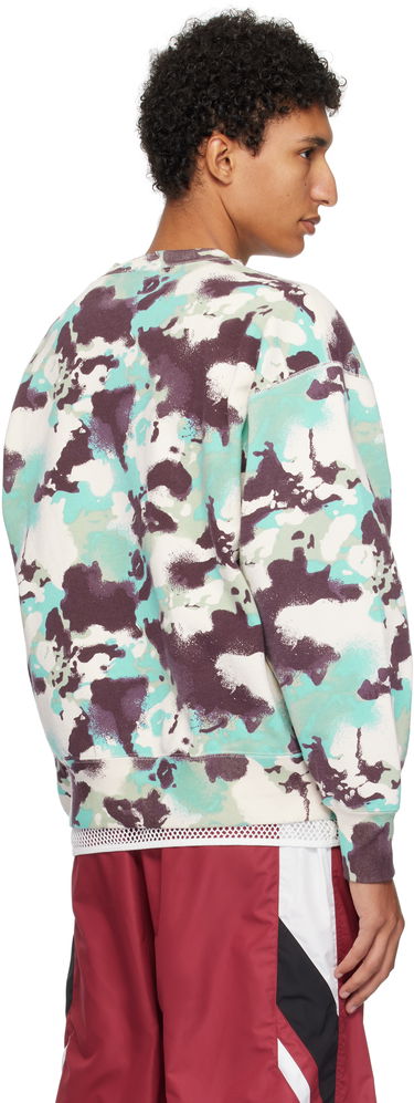 Sweatshirt BAPE A Bathing Ape Map Camo Crewneck Sweatshirt Flerfarvet | 001SWL301001M, 2