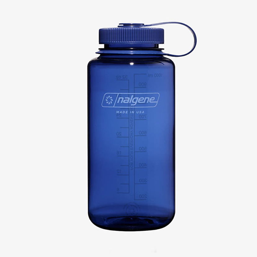 Drikkeflaske Nalgene 1000ml Wide Mouth Sustain Universal Bottle Blå | 2020-5532