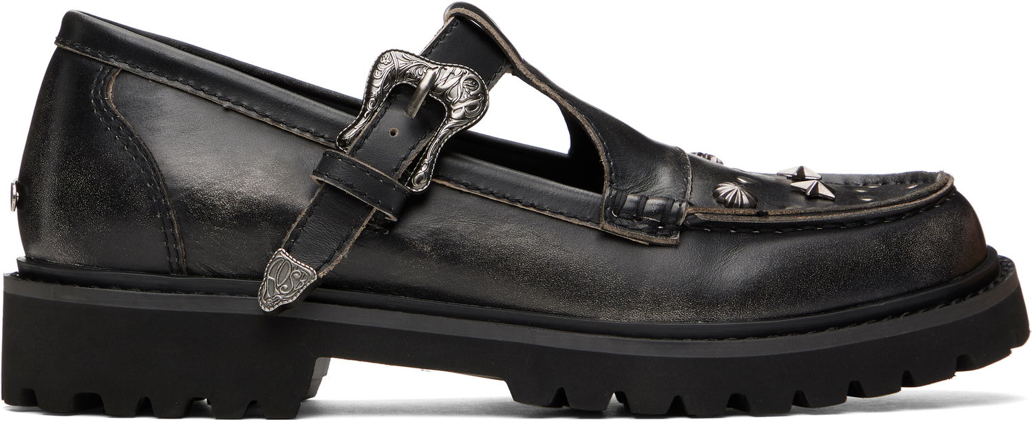 Kjole Andersson Bell Andersson Bell Western Mary Jane Loafers Sort | aaa464u, 0