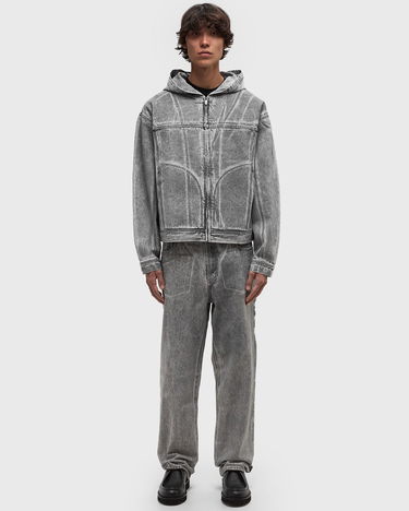 Sweatshirt DAILY PAPER Waxed Denim Jacket Grå | 2421033, 1