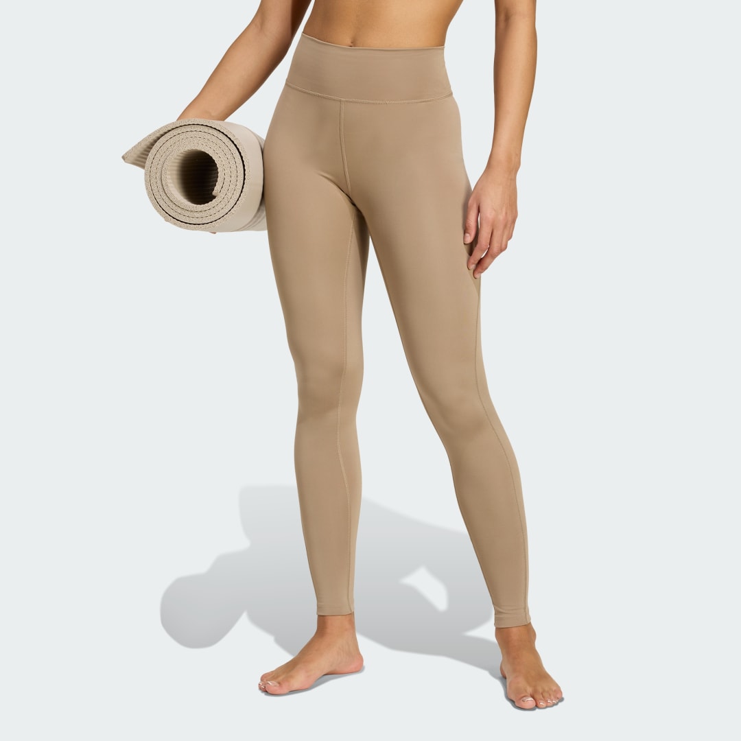 Leggings adidas Performance All Me Essentials Full-Length Leggings Beige | JV7778, 0