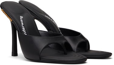 Tilbehør Alexander Wang Alexander Wang Lucienne 105 Thong Heeled Sandals Sort | 30125S010, 3
