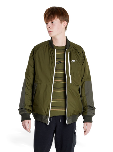 Bomberjakke Nike Sportswear Therma-FIT Legacy M Reversible Bomber Grøn | DD6849-326
