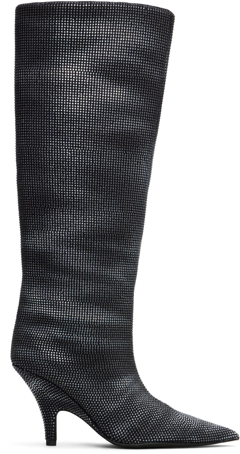Tøj Alexander Wang Alexander Wang Diablo Tall Boots Sort | 30424B017