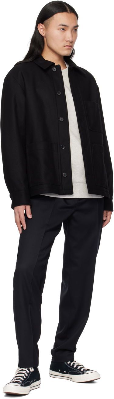 Jakke A.P.C. Wool Chore Jacket Sort | WOAJS-H02713, 3