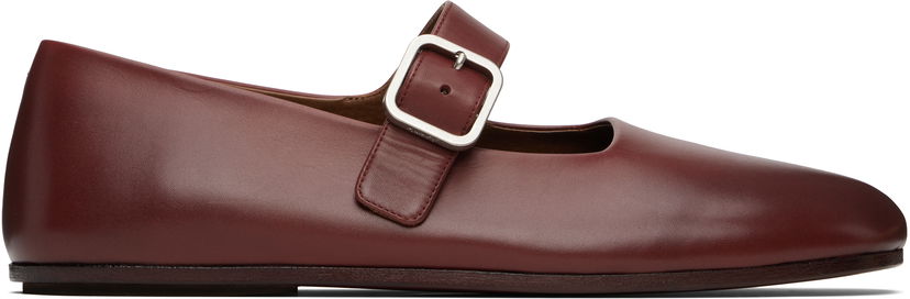 Tilbehør Marsèll Marsell Appiedi Leather Loafers Bourgogne | MM4692 P011594