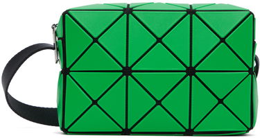 Skuldertaske BAO BAO ISSEY MIYAKE Geometric Pattern Cuboid Crossbody Bag Grøn | BB48AG661, 0