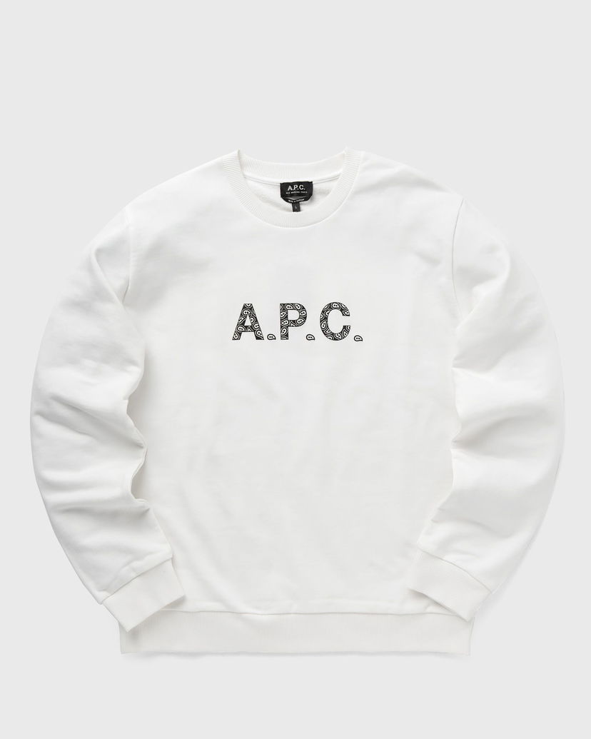 T-shirt A.P.C. Timothy Sweatshirts Hvid | COEIP-H27886-TAG
