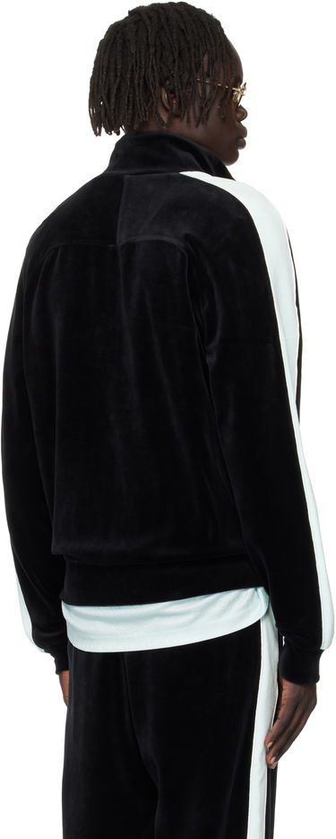 Jakke Casablanca Casablanca Velour Track Jacket Sort | MPF25-JTP-395-01, 2