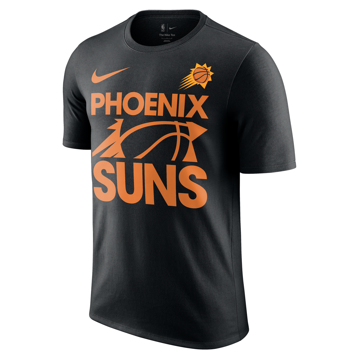 T-shirt Nike Nike NBA Phoenix Suns Courtside T-Shirt Sort | HQ0597-010, 0