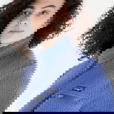 Jakke Patagonia Retro Pile Jacket Blå | 22795 CUBL, 3