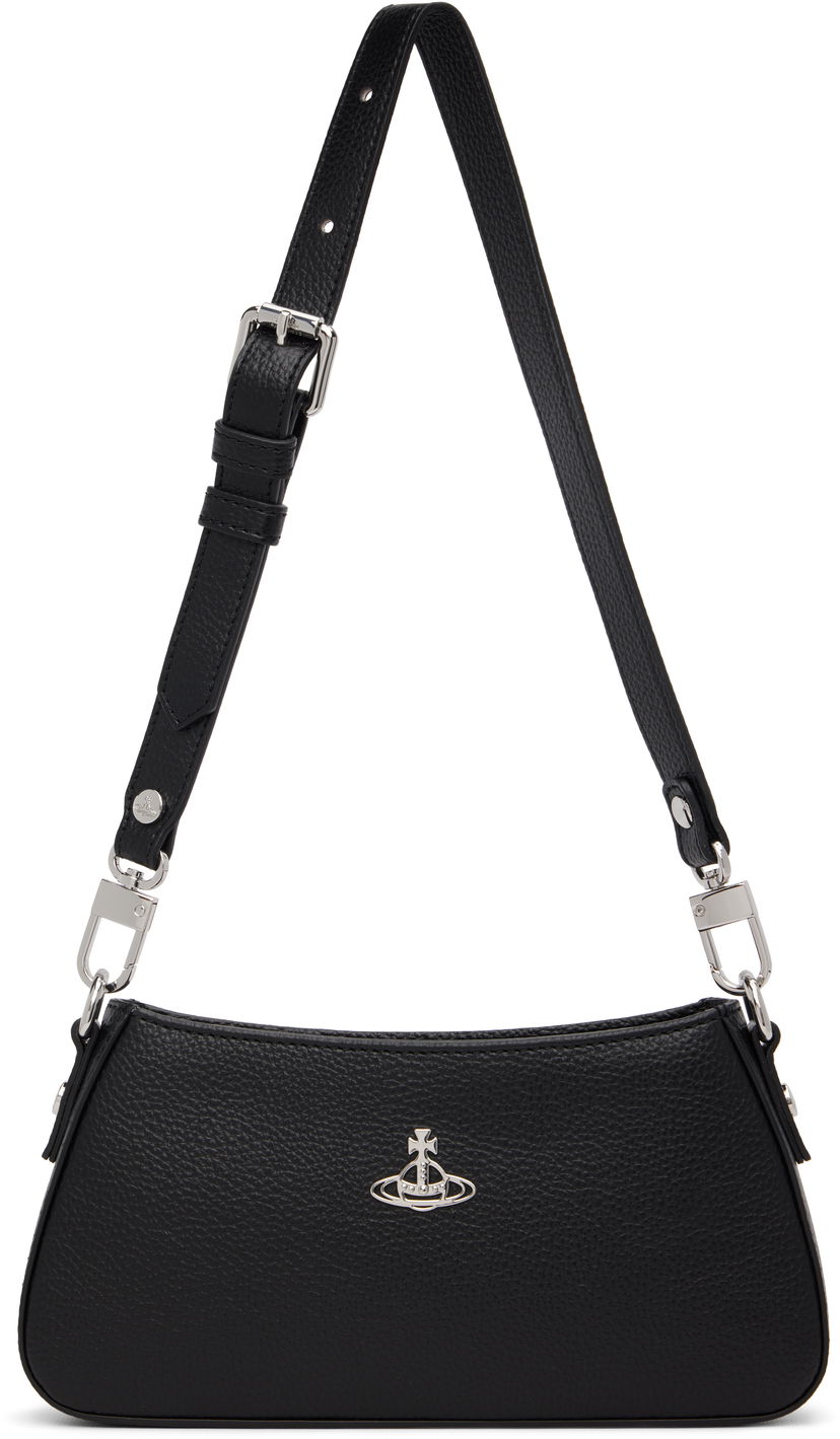 Skuldertaske Vivienne Westwood Vivienne Westwood Tasha Shoulder Phone Bag Sort | 5801000GW-S000D-