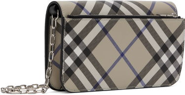 Tegnebog Burberry Burberry Check Chain Wallet Bag Beige | 8095122, 2