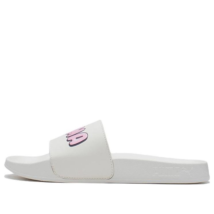 Sneakers og sko Puma Leadcat 2.0 Logo Slides Hvid | 387234-01, 0