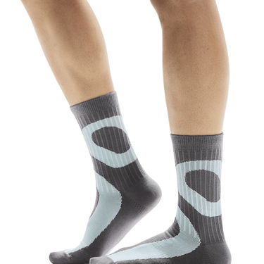 Sokker On Running Liquid Logo Sock High 2-Pack Flerfarvet | 2UF10133363, 2