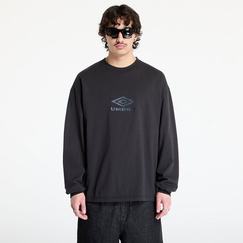 Sweatshirt Umbro Umbro OG Logo Long Sleeve T-Shirt Sort | UBMW0237JY54 BLK0020