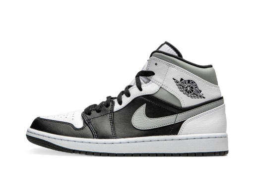 Limited Edition Jordan Air Jordan 1 Mid "White Shadow" Sort | 554724-073