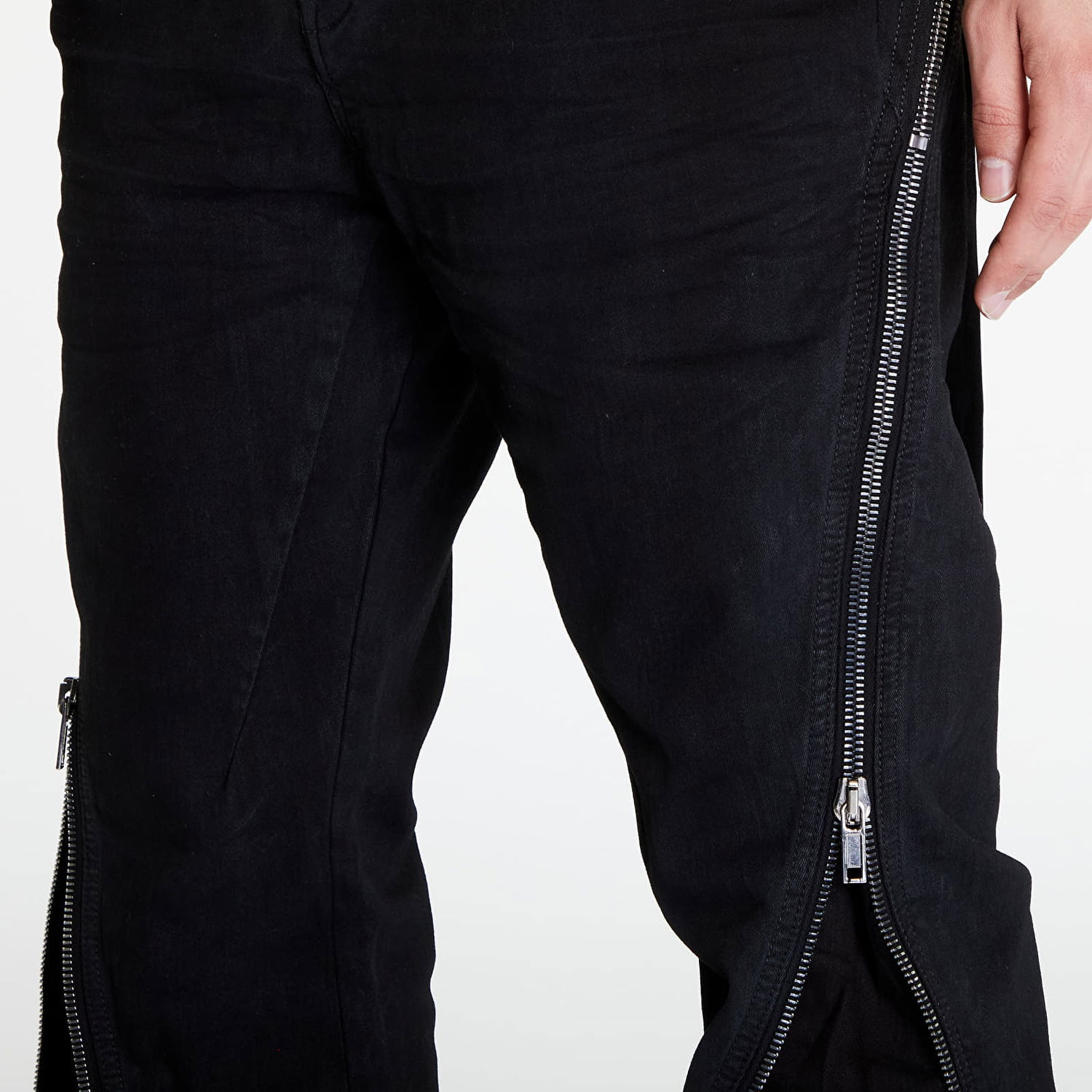 Jeans Rick Owens DRKSHDW Bolan Banana Pants Black Sort | DU01D1363 SBB 09, 1
