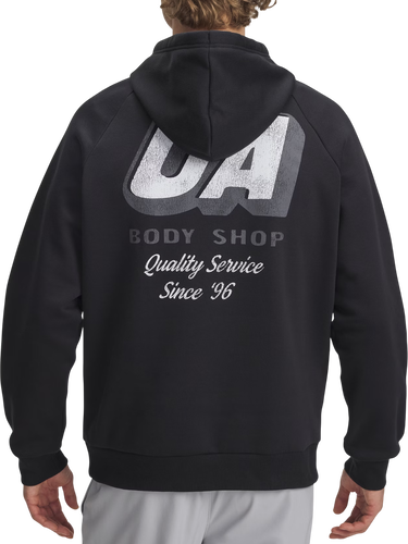 Sweatshirt Under Armour Rival Fleece HBR Logo HD Hooded Sweatshirt Sort | 6003955-001, 2